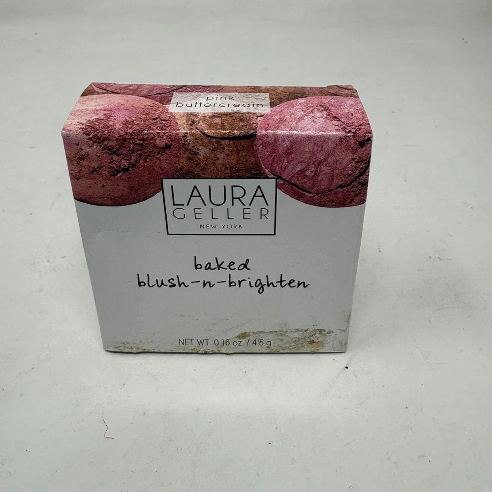 Laura Geller Baked Blush-n-Brighten Pink Buttercream 0.16oz 4.5g New In Box